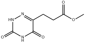 methyl 3-(3,5-dioxo-2,3,4,5-tetrahydro-1,2,4-triazin-6-yl)propanoate Structure