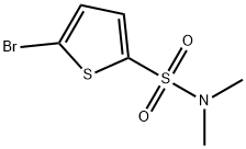 5-bromo-N,N-dimethylthiophene-2-sulfonamide Structure