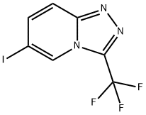 6-Iodo-3-(trifluoromethyl)-[1,2,4]triazolo[4,3-a]pyridine Structure