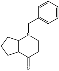 1-Benzylhexahydro-1H-cyclopenta[b]pyridin-4(4aH)-one 구조식 이미지