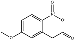Benzeneacetaldehyde, 5-methoxy-2-nitro- Structure