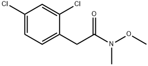 2-(2,4-dichlorophenyl)-N-methoxy-N-methylacetamide 구조식 이미지