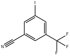 3-iodo-5-(trifluoromethyl)benzonitrile Structure