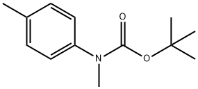 N-methyl-4-methylphenyl-carbamic acid 1,1-dimethylethyl ester Structure