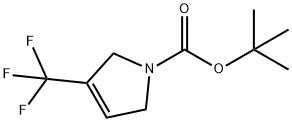 tert-butyl 3-(trifluoromethyl)-2,5-dihydro-1H-pyrrole-1-carboxylate Structure