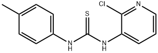 1-(2-Chloropyridin-3-yl)-3-(p-tolyl)thiourea Structure