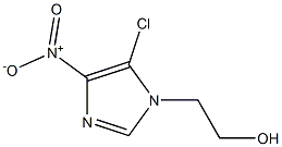 2-(5-chloro-4-nitro-1H-imidazol-1-yl)ethan-1-ol Structure