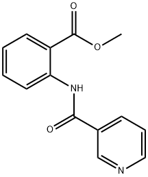 methyl 2-[(pyridin-3-ylcarbonyl)amino]benzoate 구조식 이미지