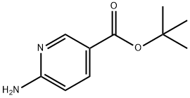 tert-butyl 6-aminopyridine-3-carboxylate 구조식 이미지