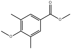 4-METHOXY-3,5-DIMETHYL BENZOIC ACID METHYL ESTER 구조식 이미지