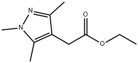 ethyl 2-(1,3,5-trimethyl-1H-pyrazol-4-yl)acetate Structure