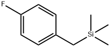 (4-플루오로페닐)메틸-트리메틸실란 구조식 이미지