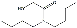 N,N-dibutyl-2-hydroxy-Acetamide Structure