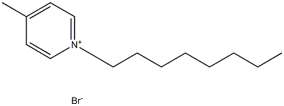 N-옥틸-4-메틸피리디늄브로마이드 구조식 이미지