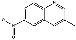 3-Methyl-6-nitroquinoline Structure