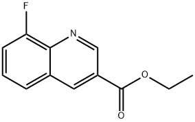ethyl 8-fluoroquinoline-3-carboxylate Structure