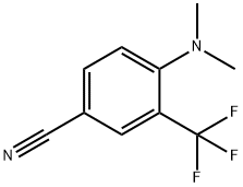 4-(dimethylamino)-3-(trifluoromethyl)benzonitrile Structure
