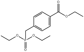 ethyl 4-((diethoxyphosphoryl)methyl)benzoate Structure