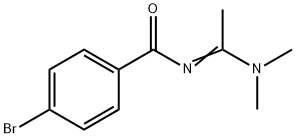 4-bromo-N-[1-(dimethylamino)ethylidene]benzamide Structure