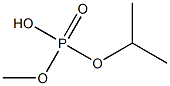 Phosphoric acid methyl 1-methylethyl ester Structure