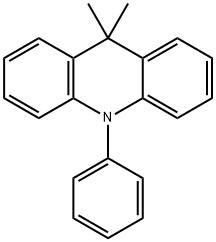 9,9-dimethyl-10-phenyl-9,10-dihydroacridine Structure