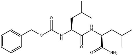 CARBOBENZYLOXYLEUCYLLEUCINAMIDE Structure