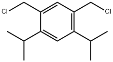 1,5-Bis(Chloromethyl)-2,4-Diisopropylbenzene Structure