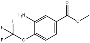 methyl 3-amino-4-(trifluoromethoxy)benzoate Structure