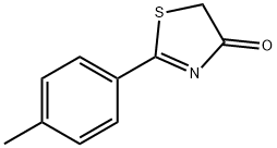 2-(4-methylphenyl)-4(5H)-Thiazolone 구조식 이미지
