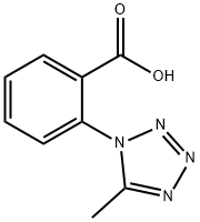 2-(5-methyl-1H-tetraazol-1-yl)benzoic acid 구조식 이미지