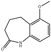 6-methoxy-4,5-dihydro-1H-benzo[b]azepin-2(3H)-one Structure