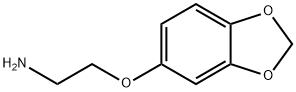 2-(benzo[d][1,3]dioxol-5-yloxy)ethanamine 구조식 이미지