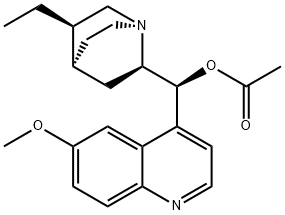 Dihydroquinidine Acetate Structure