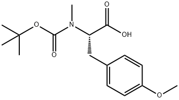 N-Boc-N-methyl-4-methoxy-L-phenylalanine Structure