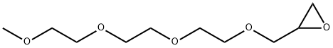 2-((2-(2-(2-Methoxyethoxy)ethoxy)ethoxy)methyl)oxirane 구조식 이미지