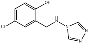 4-chloro-2-[(4H-1,2,4-triazol-4-ylamino)methyl]phenol 구조식 이미지