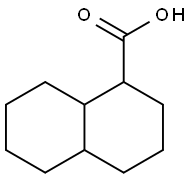 Decahydronaphthalene-1-Carboxylic Acid Structure