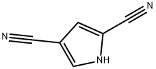 Pyrrole-2,4-dicarbonitrile Structure