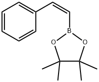 (Z)-4,4,5,5-tetramethyl-2-styryl-1,3,2-dioxaborolane Structure