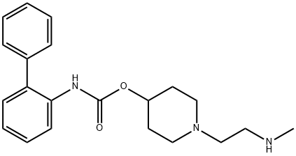 1-(2-(methylamino)ethyl)piperidin-4-yl [1,1'-biphenyl]-2-ylcarbamate Structure