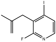 2-Fluoro-4-iodo-3-(2-methylallyl)pyridine 구조식 이미지