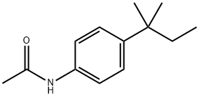 N-(4-tert-pentylphenyl)acetamide Structure