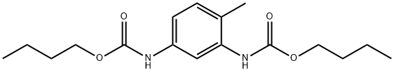 N,N'-BIS(BUTOXYCARBONYL)-4-METHYL-1,3-PHENYLENEDIAMINE Structure