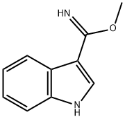 1H-Indole-3-carboximidic acid methyl ester Structure