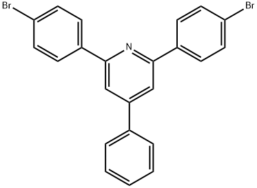 2,6-bis(4-bromophenyl)-4-phenylpyridine 구조식 이미지