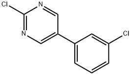 2-chloro-5-(3-chlorophenyl)Pyrimidine Structure