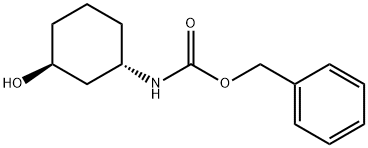 Benzyl (1S,3S)-3-Hydroxycyclohexylcarbamate Structure