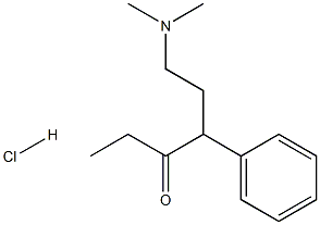 6-(Dimethylamino)-4-phenyl-3-hexanone hydrochloride Structure