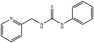 1-phenyl-3-(pyridin-2-ylmethyl)thiourea Structure