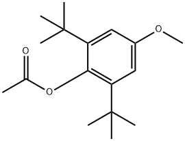 2,6-di-tert-butyl-4-methoxyphenyl acetate(WXG03403) Structure